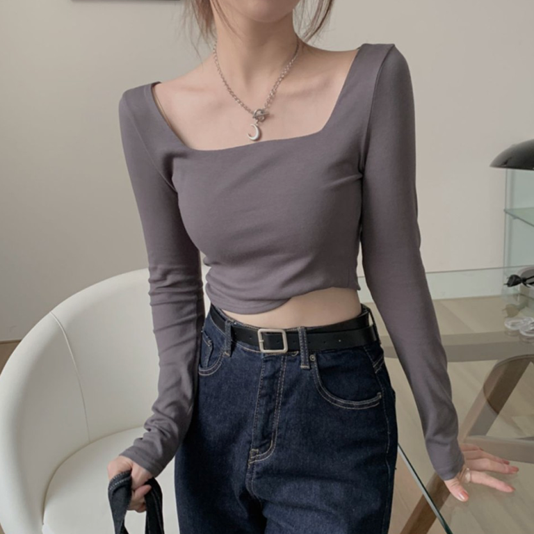 Square Neck Croptop